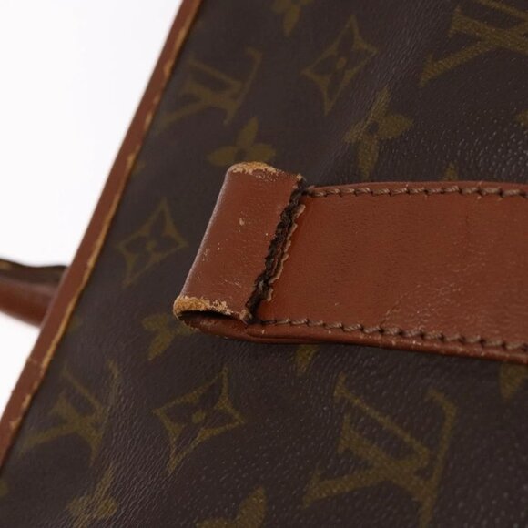 LOUIS VUITTON Monogram Sac Weekend PM Hand Bag M42425 LV Auth th6263 - Picture 11 of 16